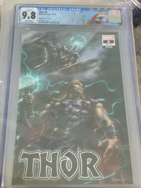 Thor #8 9.8 Parillo Variant Cover